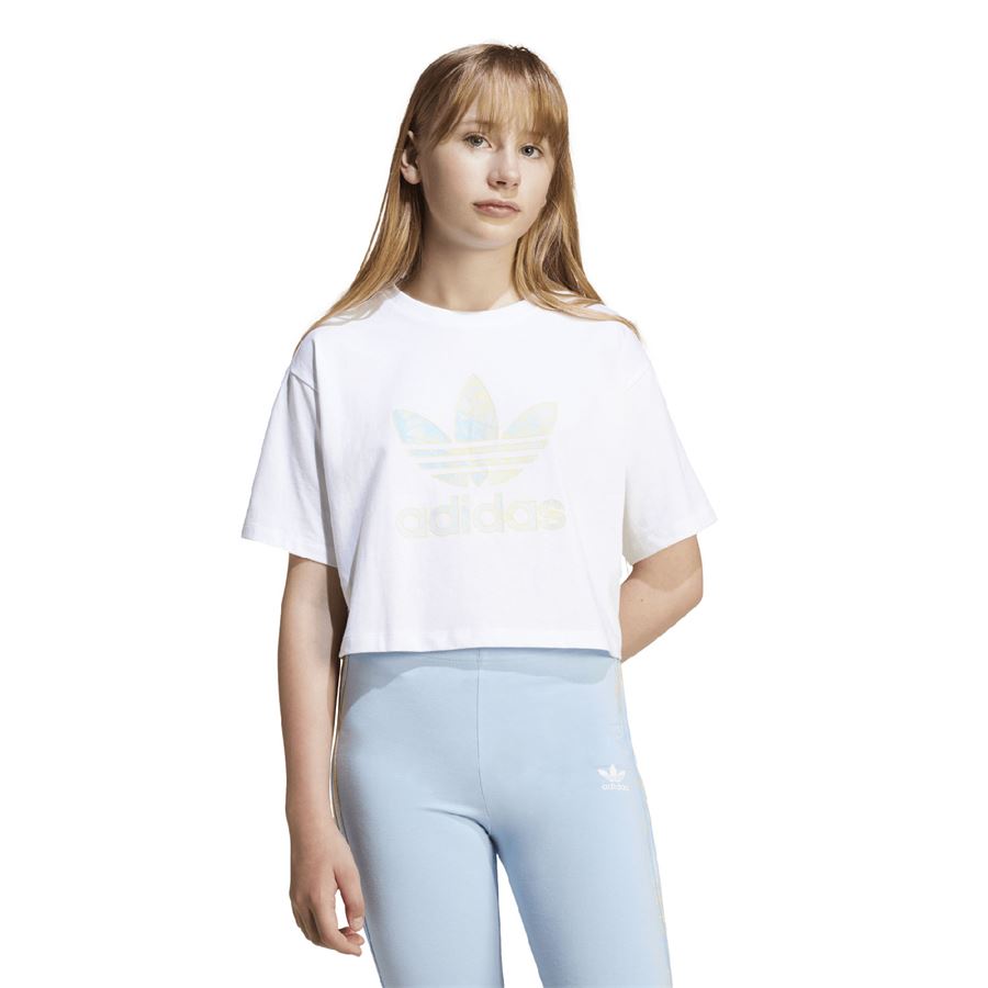 Loose cr tee t-shirt manica corta da bambina Adidas | JD2947X
